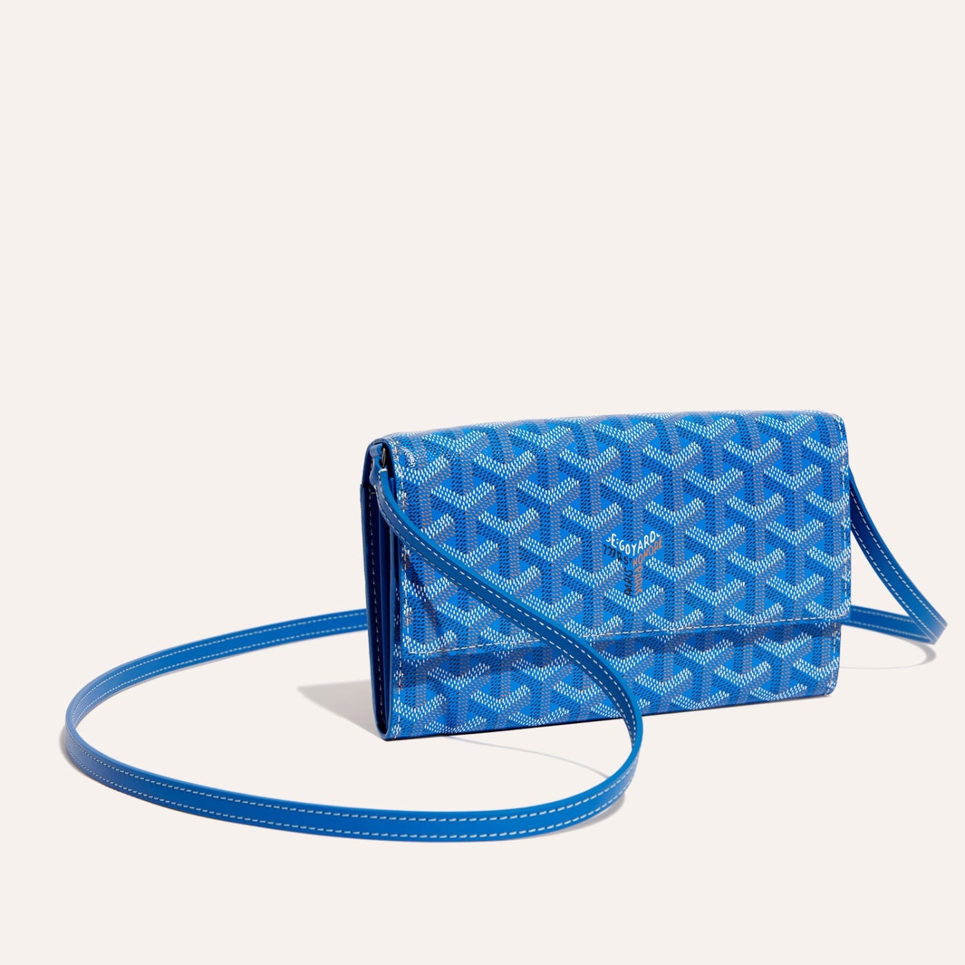 Goyard Varenne Continental Wallet Sky Blue - Image 1